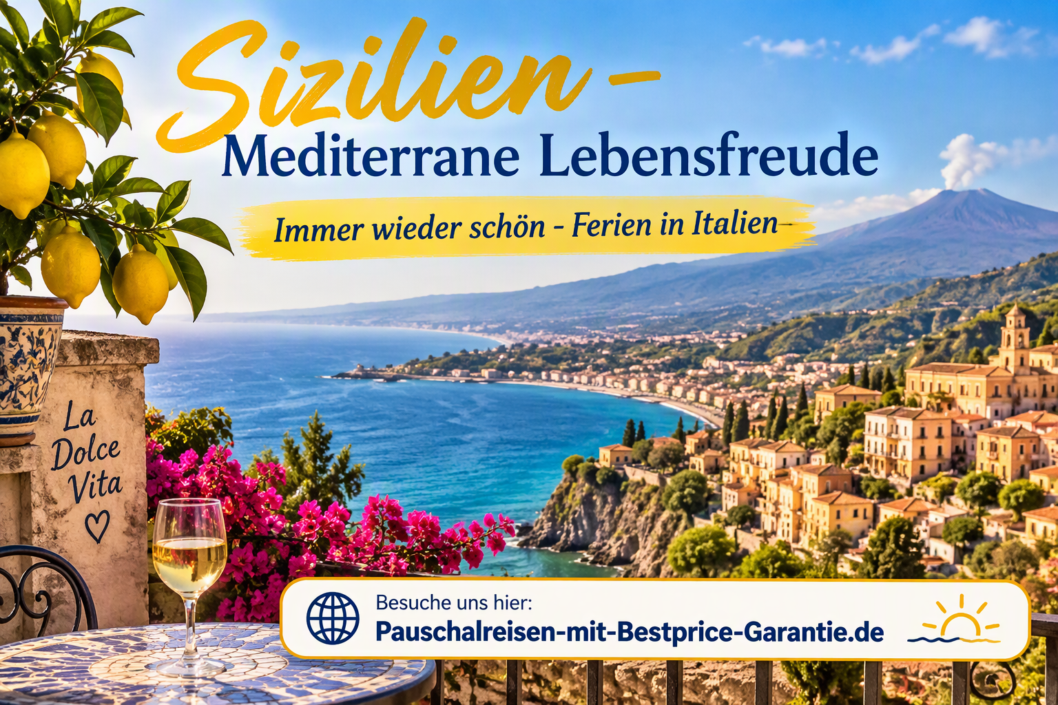 Sizilien – Mediterrane Lebensfreude