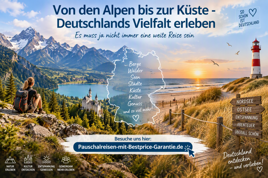 Die beeindruckende landschaftliche Vielfalt Deutschlands