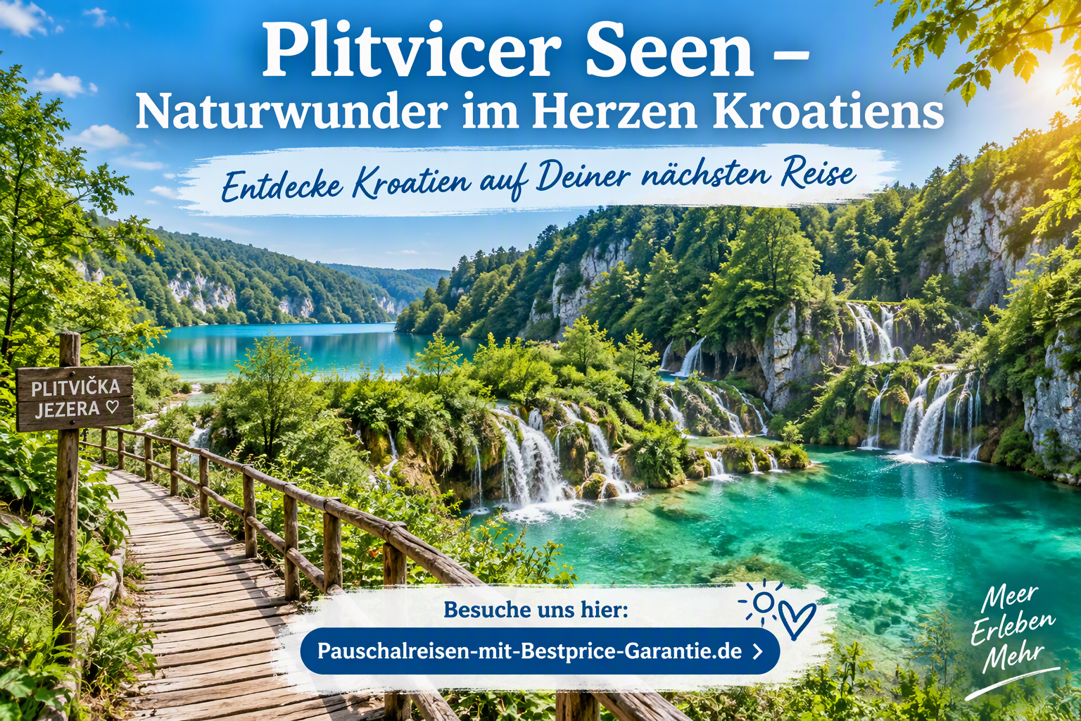 Plitvicer Seen – Naturwunder im Herzen Kroatiens