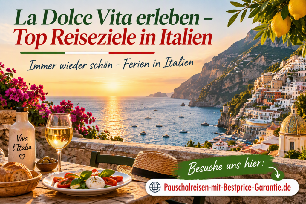 TOP Reiseziele in Italien