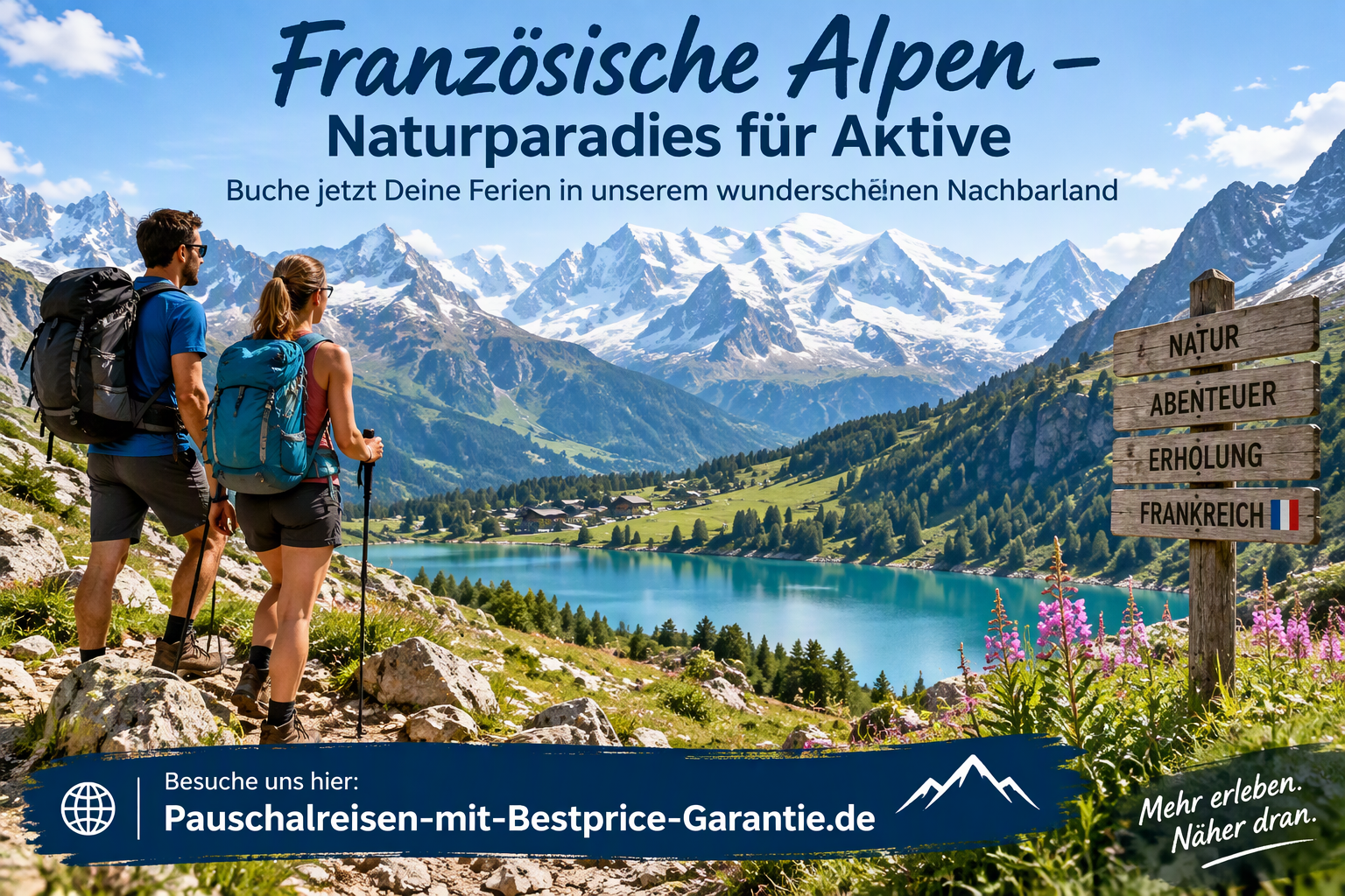 Französische Alpen – Naturparadies für Aktive