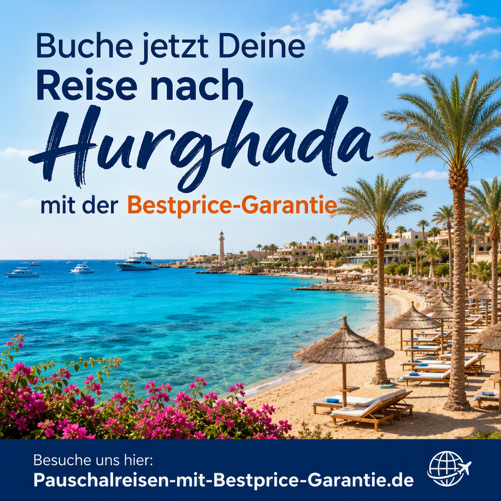Buche Deine Reise nach Hurghada mit der Bestprice-Garantie