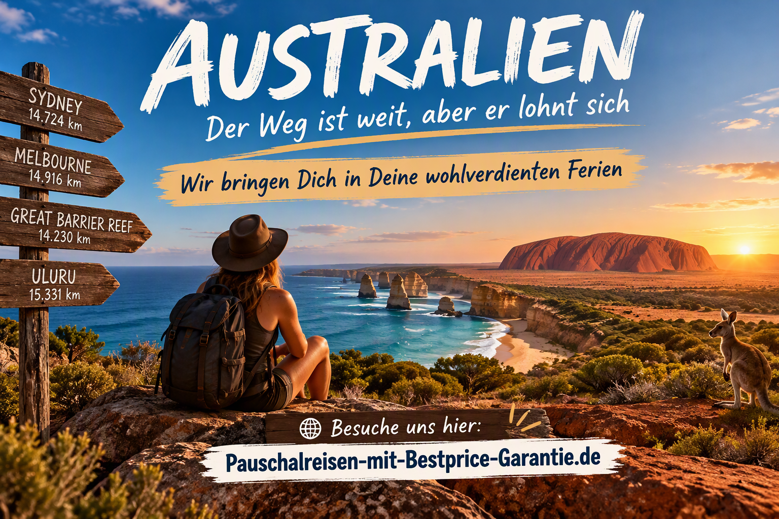 Australien - Der Weg ist weit, aber er lohnt sich