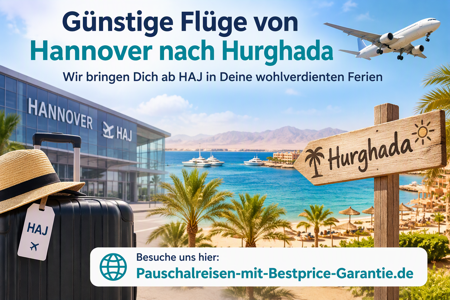 Günstige Flüge von Hannover nach Hurghada