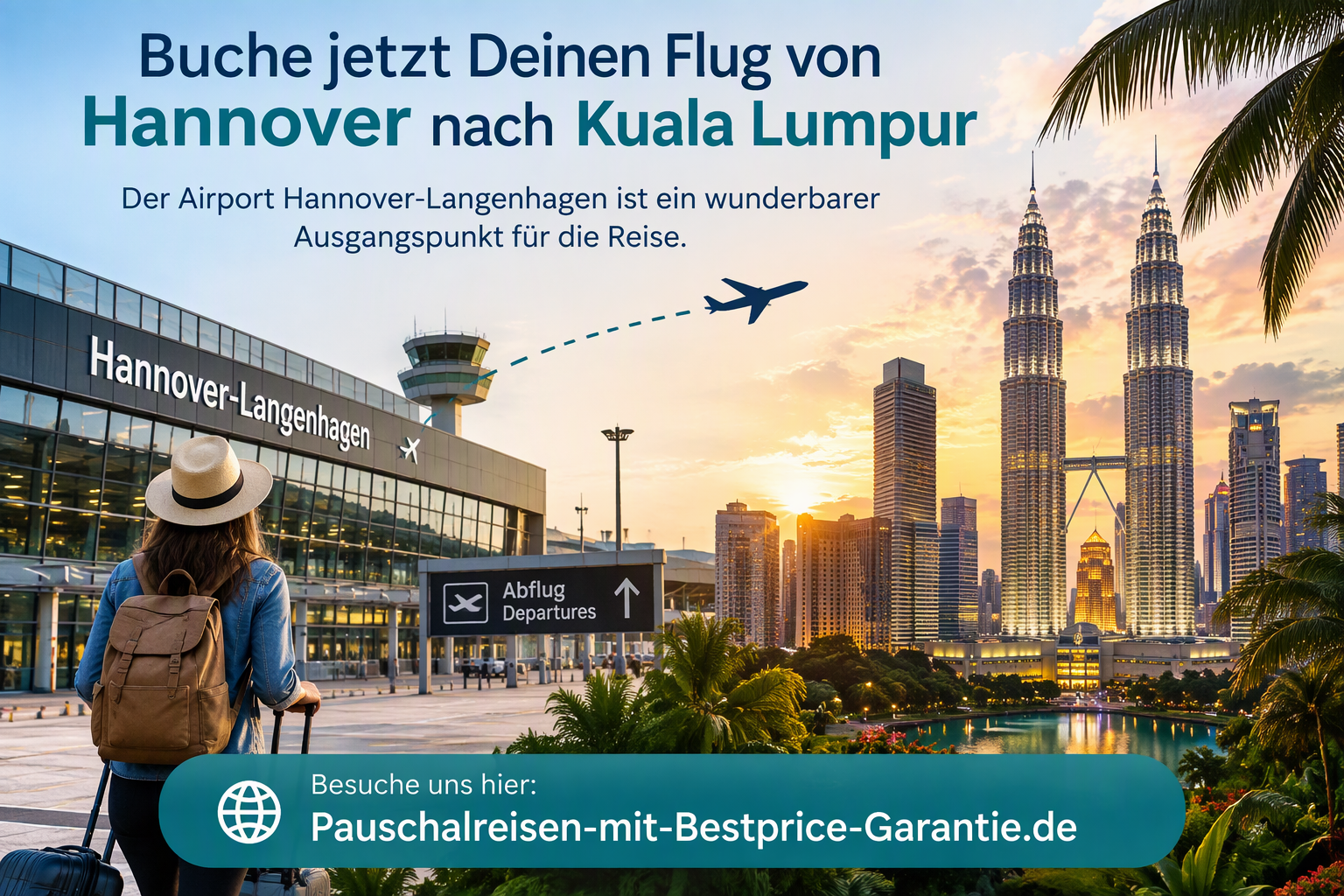 Buche Deinen Flug von Hannover nach Kuala Lumpur