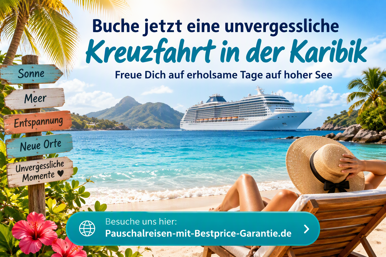 Buche jetzt eine Kreuzfahrt in der Karibik