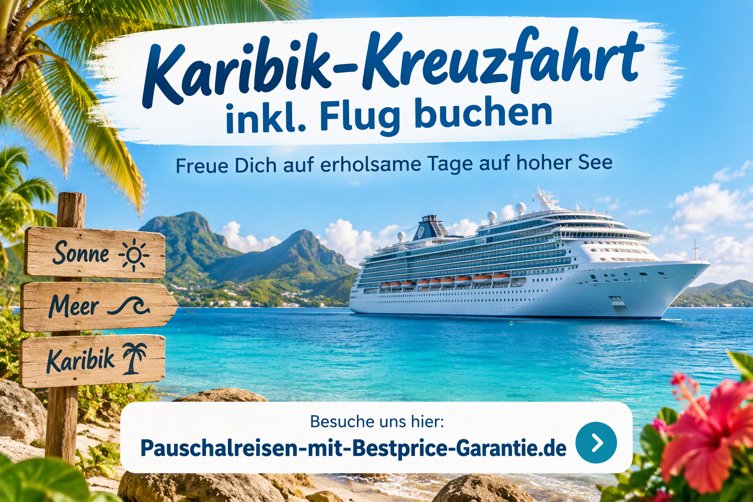 Karibik-Kreuzfahrt inkl. Flug buchen